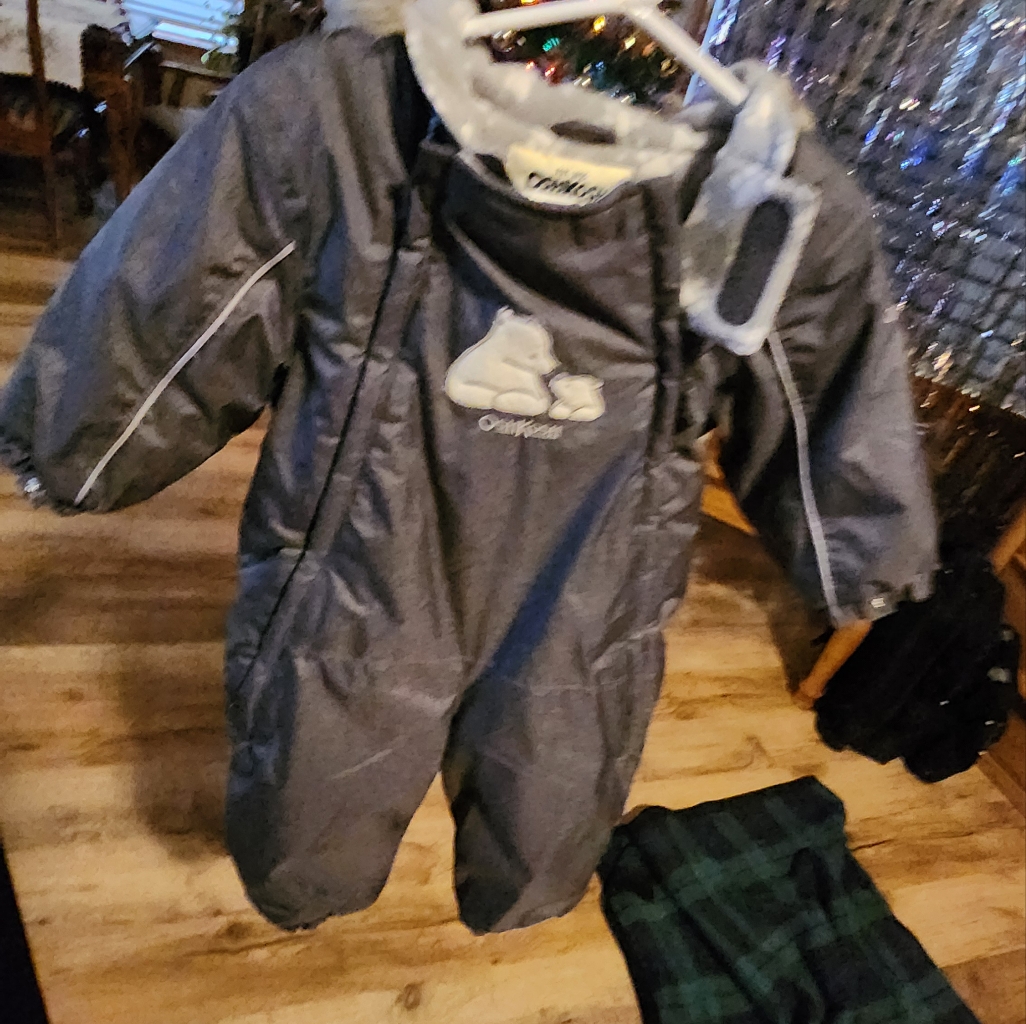 Oshkosh Gray Winter Snowsuit